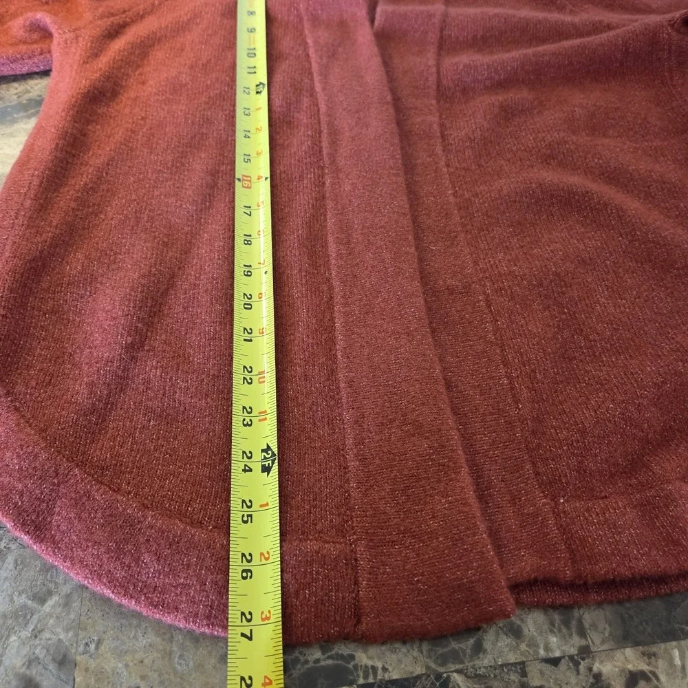 Loft sz S soft rust color long cardigan sweater NWT wool blend casual‎ cozy